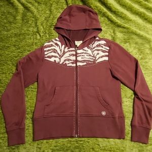 Womens Ariat Zip Up